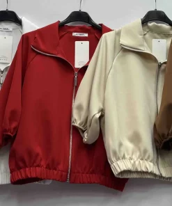 Kurtki Damskie WŁOSKA,Size uni,paczka 6szt, mix kolor