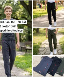 Spodnie DZIECIĘCA,size 140-164,Paczka 5szt ,1kolor