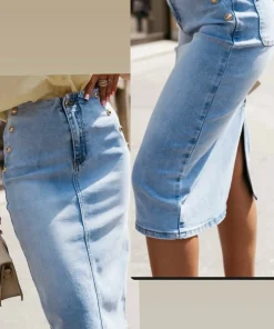 Spódnica długa Damskie,size xs-xl,Paczka 10szt ,1kolor