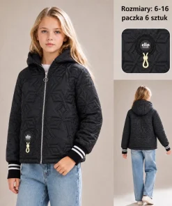 Kurtki DZIECIĘCA,Size 6-16lat,paczka 6szt, 1 kolor