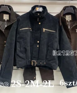 Kurtki skórzane DAMSKA,size s-l,paczka 6szt, 1kolor
