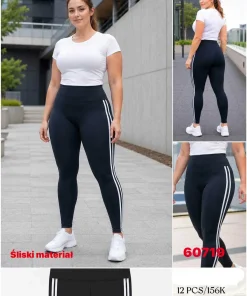 Leginsy Damskie,size 2xl-5xl,paczka 12szt ,1 kolor