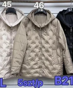 Kurtki damskie ,size 3-7xl,Paczka 5szt ,1 kolor