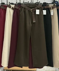 Spodnie Damskie WŁOSKA,Size uni,paczka 6szt, mix kolor