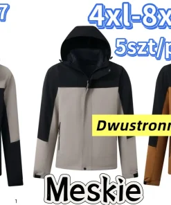 Kurtki MĘSKA ,size 4-8xl,Paczka 5szt ,1kolor