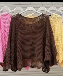 Bluzki damskie, size uni,paczka 6szt,mix kolor