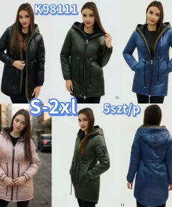 Kurtki Damskie,size s-2xl,Paczka 5szt ,1kolor