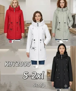 Kurtki Damskie,size s-2xl,Paczka 5szt ,1kolor