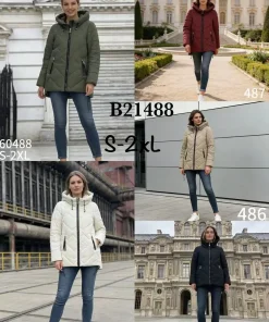 Kurtki damskie ,size s-2xl,Paczka 5szt ,1kolor
