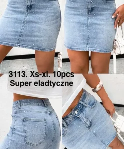 Spódnica krótka Damskie,size xs-xl,paczka 10szt, 1 kolor