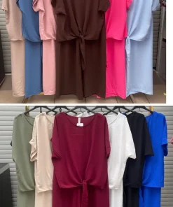 Komplety DAMSKA WŁOSKA,Size uni ,paczka 6 szt mix kolor