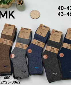Skarpety MĘSKIE,size 40-46,Paczka 40szt ,mix kolor