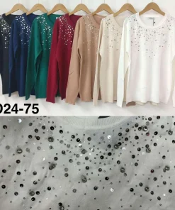 Swetry damskie ,size uni,Paczka 10szt, mix kolor