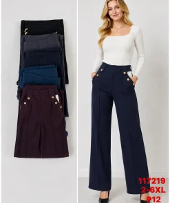Spodnie Damskie,Size 2xl-6xl,paczka 12szt, mix kolor