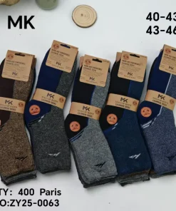 Skarpety MĘSKIE,size 40-46,Paczka 40szt ,mix kolor