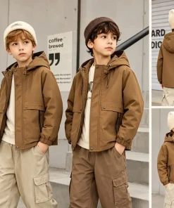 Kurtki DZIECIĘCA,Size 4-12lat,paczka 5szt, 1 kolor