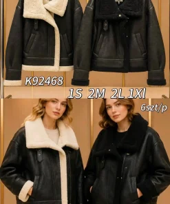 Kurtki damskie,Size s-xl,paczka 6szt, 1 kolor