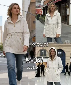 Kurtki Damskie ,size m-3xl,paczka 5szt,1kolor