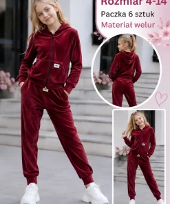 Komplety DZIECIĘCA,size 4-14lat,Paczka 6szt ,1kolor