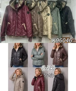 Kurtki Damskie ,size s-2xl,paczka 5szt ,1kolor