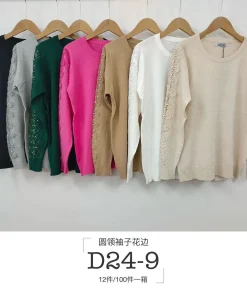 Swetry damskie,size uni,Paczka 10szt ,mix kolor
