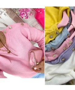 Swetry Damskie, size uni,Paczka 6szt ,mix kolor