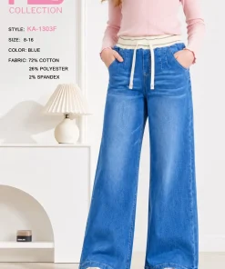 Spodnie JEANSY DZIECIĘCA,size 8-16lat,paczka 5szt, 1 kolor