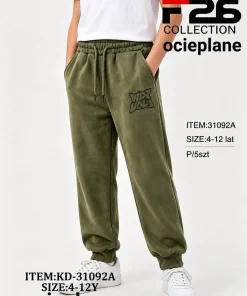 Spodnie DZIECIĘCA, size 4-12lat,Paczka 5szt, 1 kolor