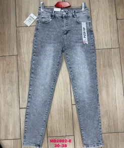 Jeansy Damskie,Size 30-38,paczka 12szt, 1 kolor