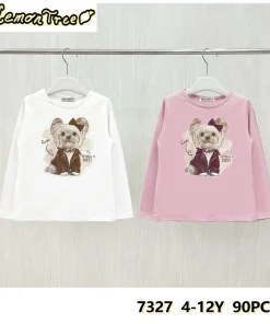 Bluzy DZIECIĘCA,Size 4-12lat,paczka 10szt, mix kolor
