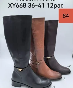 Buty Botki DAMSKIE 36-41 12par)