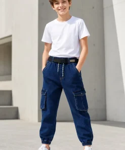Spodnie JEANSY DZIECIĘCA,size 4-12lat,Paczka 5szt ,1kolor