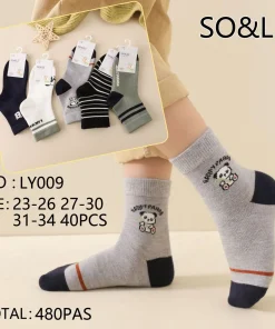 Skarpety DZIECIĘCA,Size 23-34,paczka 40szt, mix kolor