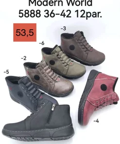 Buty Botki DAMSKIE 36-42 12par)