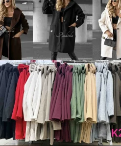 Płaszcz Damskie,size uni,Paczka 6szt ,mix kolor