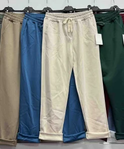 Spodnie damskie WŁOSKA,Size uni ,paczka 6 szt mix kolor
