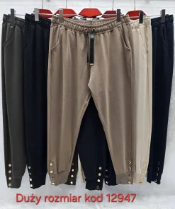 Spodnie Damskie,size xl-4xl,paczka 4szt, 1 kolor