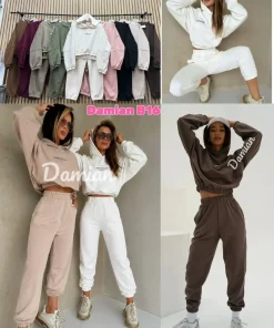 Komplety damskie WŁOSKA,Size uni ,paczka 6 szt mix kolor