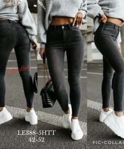 Jeansy Damskie,Size 34-42,paczka 10szt, 1 kolor