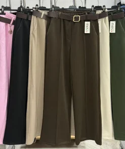 Spodnie Damskie WŁOSKA,Size uni,paczka 6szt, mix kolor