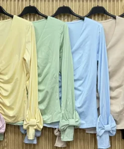 Bluzki Damskie WŁOSKA,Size uni,paczka 6szt, mix kolor