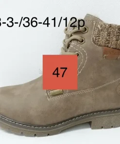 Buty Botki DAMSKIE (36-41, 12par)