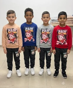 Komplety DZIECIĘCA,size 3-10lat,paczka 5szt, 1 kolor
