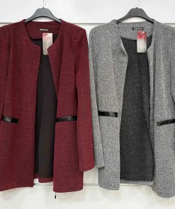 Kurtki Damskie WŁOSKA,Size uni,paczka 6szt, mix kolor