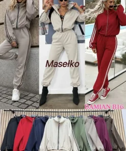 Komplety Damskie WŁOSKA,Size uni,paczka 6szt, mix kolor