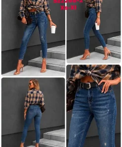 Jeansy Damskie,size xs-xl,paczka 10szt, 1 kolor