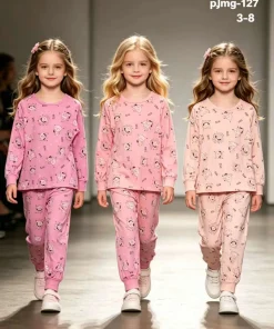 PiżamyDZIECIĘCA,Size 3-8lat,paczka 5szt, 1 kolor
