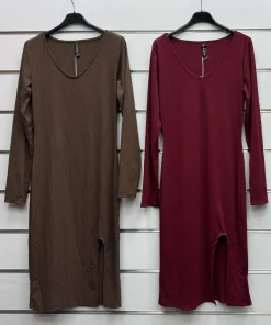 Sukienki Damskie WŁOSKA,Size uni,paczka 6szt, mix kolo