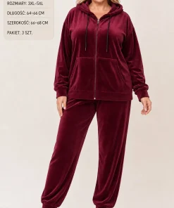 Komplety Damskie ,size 3-5xl,paczka 3szt ,1kolor