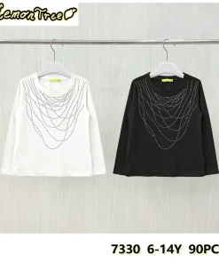 Bluzy DZIECIĘCA,Size 6-14lat,paczka 10szt, mix kolor